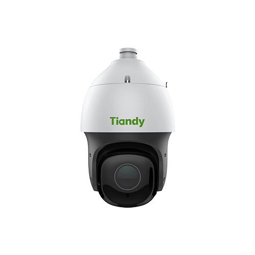 TIANDY. Domo PTZ IP 2Mpx, zoom x33, IR 200 m,Starlight, WDR, IA humano/vehiculo, SD, IP66, 12 Vdc/PoE+. Soporte pared DF20Y incluido.