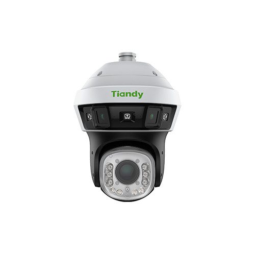 TC_H366V_2.8_508f- TIANDY. Domo PTZ IP 4Mpx, zoom x25, IR 150m, panorámica 180º 6MP, IA + AutoTracking, SD, IP66, 24Vdc/HiPoE.